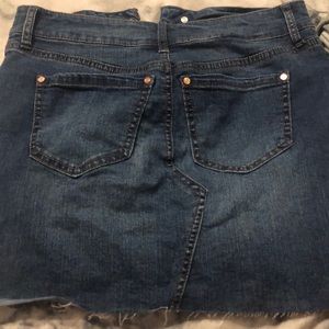 Jean skirt